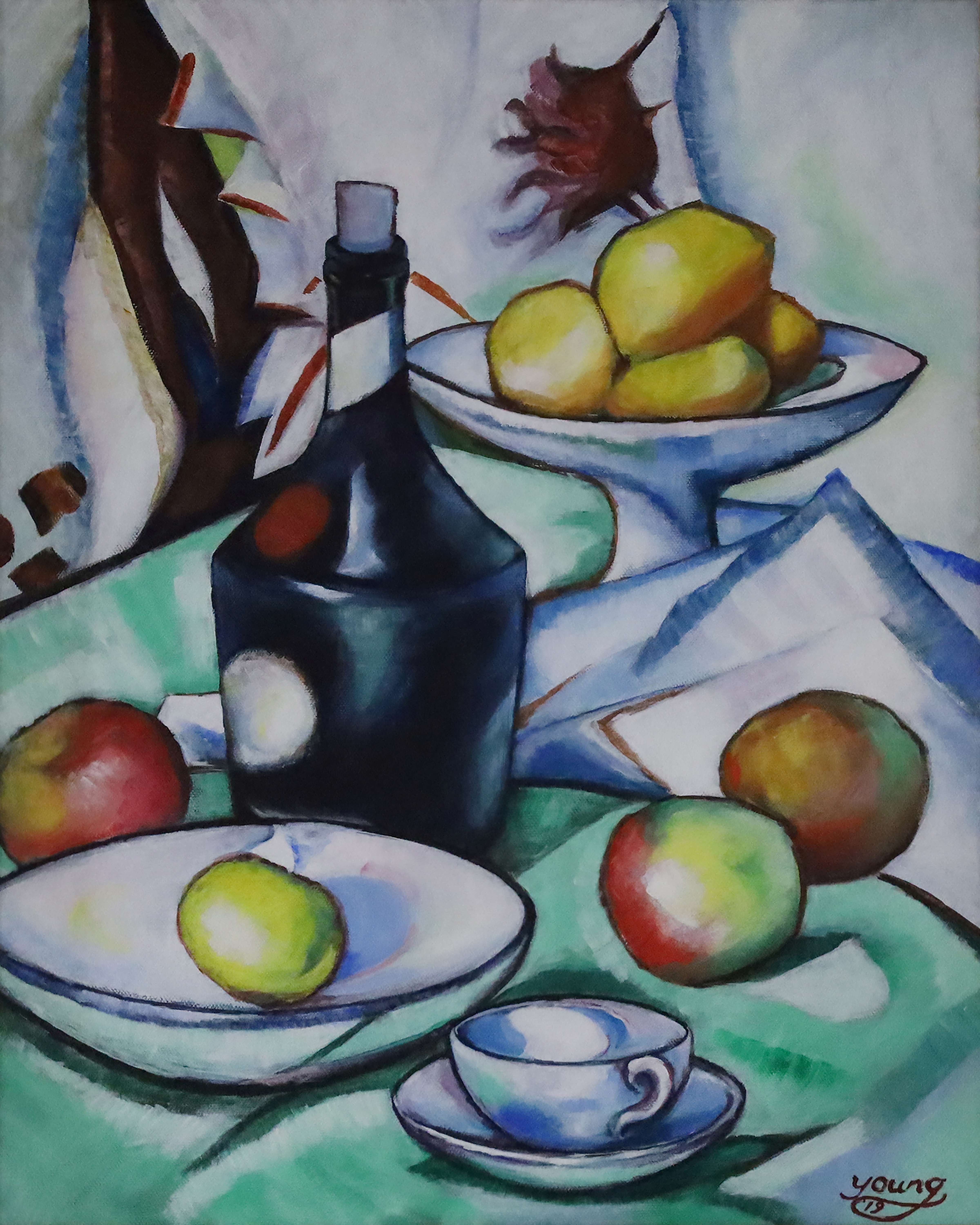 Squirrel holding an acorn